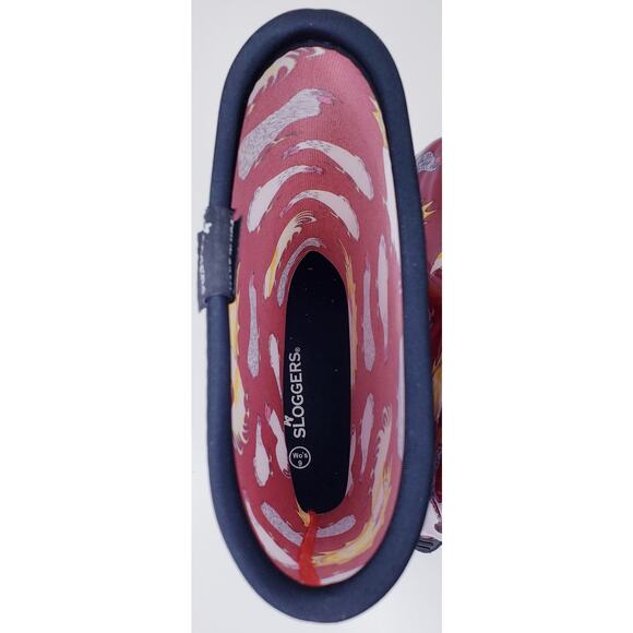 SLOGGERS Fashion Rain Garden Mid-Calf Boots Chicken Print Waterproof Women's 9 - Picture 4 of 15